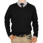 Mens Luciano Natazzi Classic Fit V-neck  - Image1