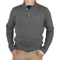 Mens Luciano Natazzi Classic Fit Mock Ne - Image1