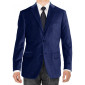 Mens Luciano Natazzi Two Button Velvet B - Image1