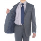 Mens Luciano Natazzi Birds Eye 160S Wool - Image6
