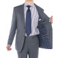 Mens Luciano Natazzi Birds Eye 160S Wool - Image7