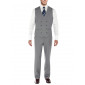 Mens Salvatore Exte Vested Suit Three-Pi - Image3