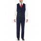 Mens Salvatore Exte Vested Suit Three-Pi - Image3