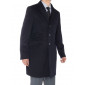 Mens Luciano Natazzi Cashmere Topcoat Mo - Image3