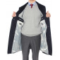 Mens Luciano Natazzi Cashmere Wool Overc - Image5