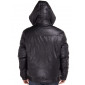 Mens Luciano Natazzi Puffer Coat Tec Rem - Image4