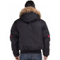 Mens Luciano Natazzi Thermal Padded Hood - Image3