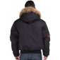 Mens Luciano Natazzi Thermal Padded Hood - Image3