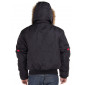 Mens Luciano Natazzi Thermal Padded Hood - Image4
