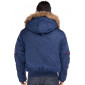 Mens Luciano Natazzi Thermal Padded Hood - Image3