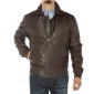 Mens Luciano Natazzi Nappa Leather Fligh - Image5