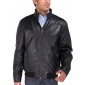 Mens Luciano Natazzi Lambskin Leather Vi - Image1