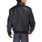 Mens Luciano Natazzi Lambskin Leather Vi - Image3