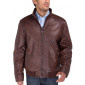 Mens Luciano Natazzi Lambskin Leather Vi - Image1