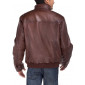 Mens Luciano Natazzi Lambskin Leather Vi - Image3