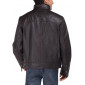 Mens Luciano Natazzi Leather Moto Biker  - Image3