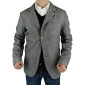 Mens Luciano Natazzi Leather Jacket Fitt - Image1