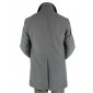 Mens Luciano Natazzi Fitted Walker Coat  - Image3