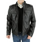 Mens Luciano Natazzi Smooth Leather Zipp - Image1