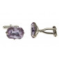 Mens Darya Trading Crystal Cufflinks Hig - Image3