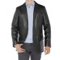 Mens Luciano Natazzi Lambskin Leather Bl - Image1