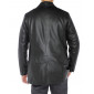 Mens Luciano Natazzi Lambskin Leather Bl - Image3