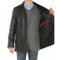 Mens Luciano Natazzi Lambskin Leather To - Image5