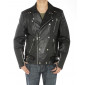 Mens Luciano Natazzi Lambskin Leather De - Image1