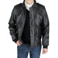 Mens Luciano Natazzi Leather Jacket Shir - Image1