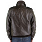 Mens Luciano Natazzi Leather Jacket Shir - Image3