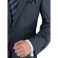Mens Luciano Natazzi Modern Fit Suit 180 - Image5