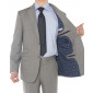 Mens Luciano Natazzi Modern Fit Suit Sha - Image7
