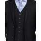 Mens Luciano Natazzi Birds Eye Vested 3- - Image5