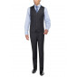 Mens Luciano Natazzi Birds Eye Vested 3- - Image4