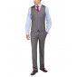 Mens Luciano Natazzi Birds Eye Vested 3- - Image4