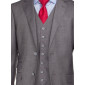 Mens Luciano Natazzi Birds Eye Vested 3- - Image5