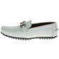 Luciano Natazzi Mens Leather Shoes Slip- - Image4