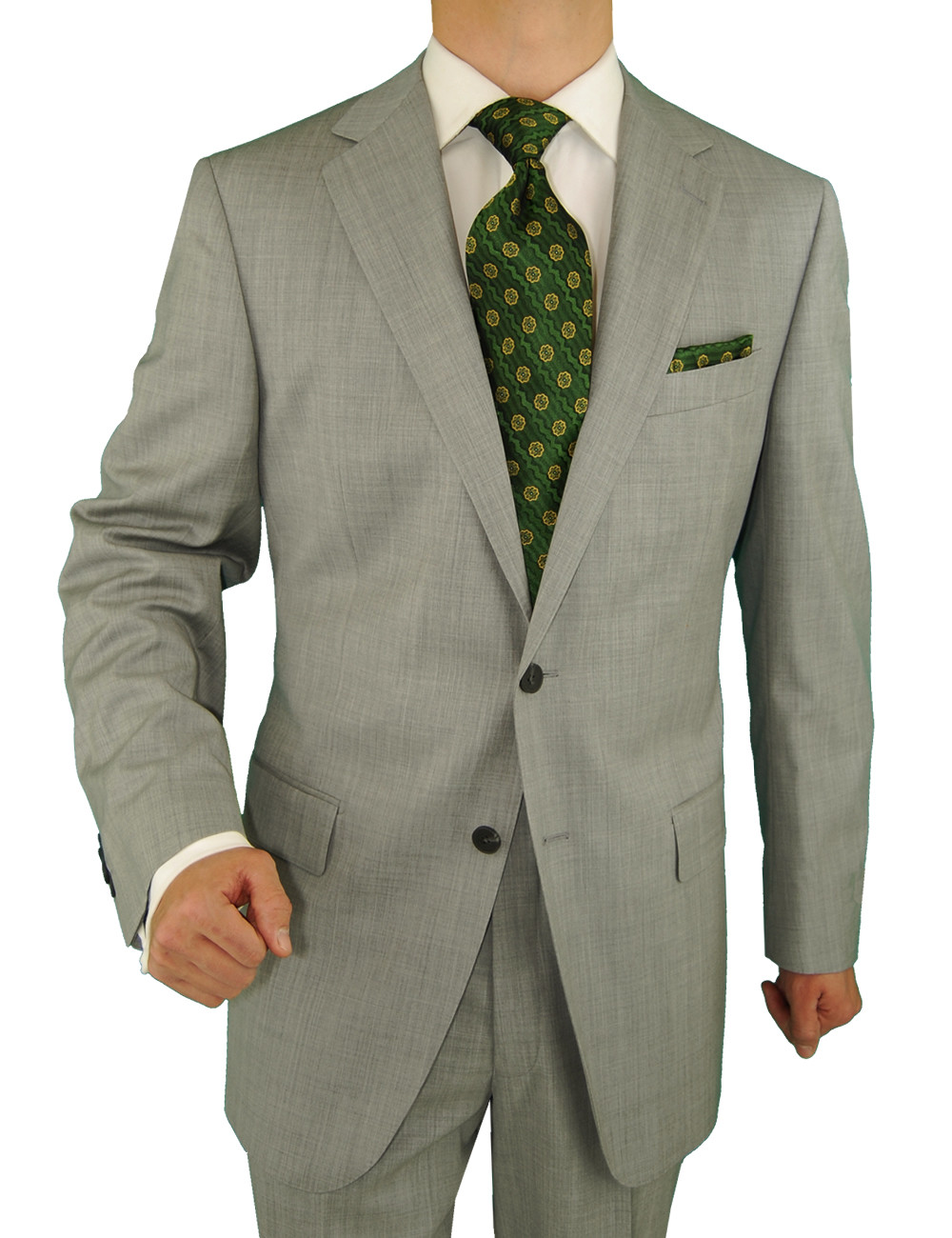 Mens Charcoal 2 Button classic fit suits by Darya Trading Fashion