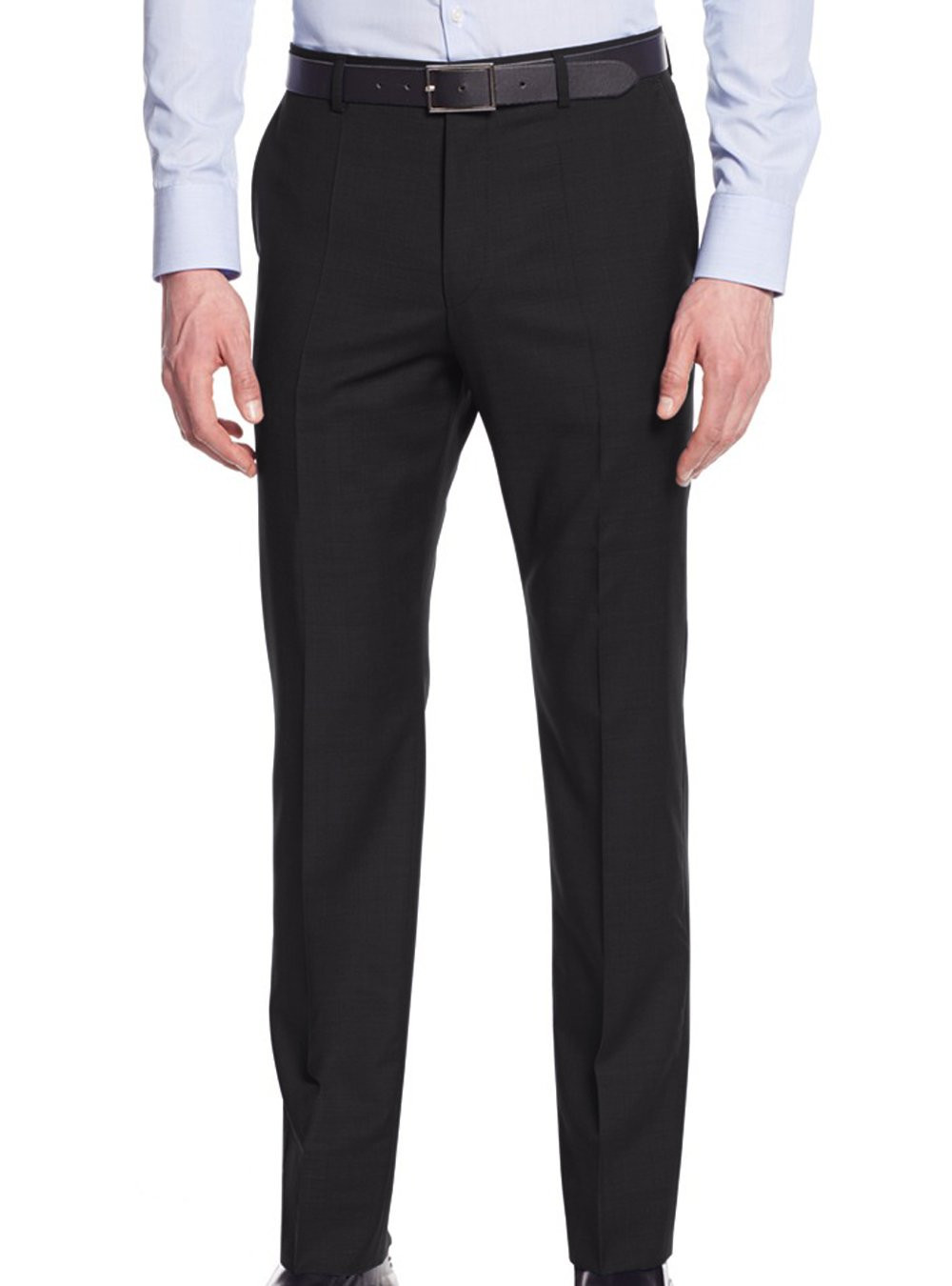 Statement Confidence Men's Ash Grey 2 Button Modern Fit Suits Wool Fine Brands Best Italian Style Cut Suits main image 0