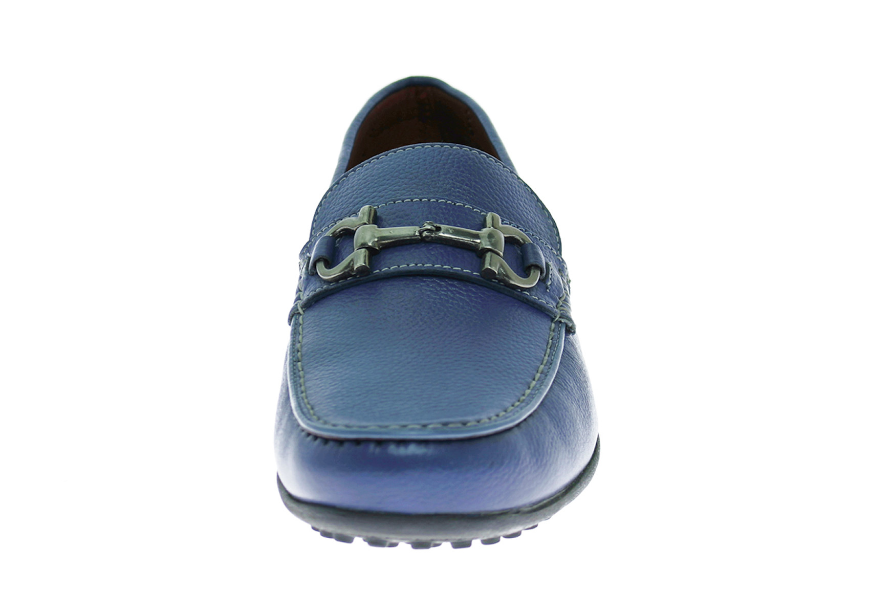 Kenzo Navy Suede Slip-On Drivers with Teal Rubber Sole Mens Luciano Natazzi Leather Shoe Kenzo Slip-on Driving  main image 3