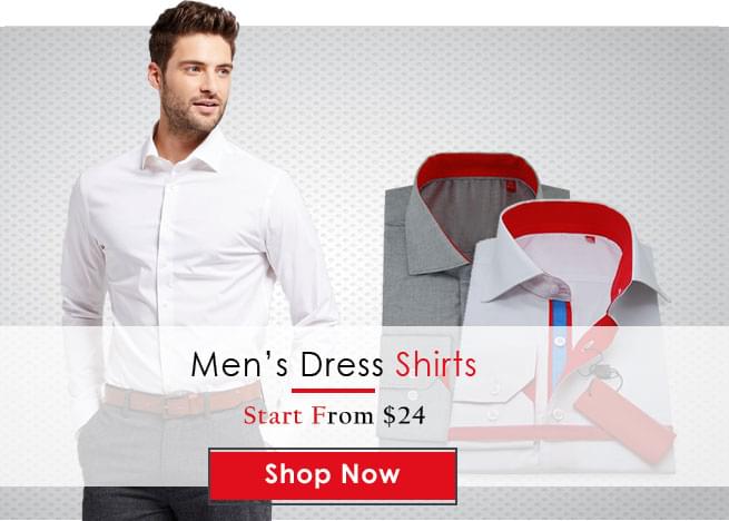 Fashion Suits Outlet Mens Dress Shirt